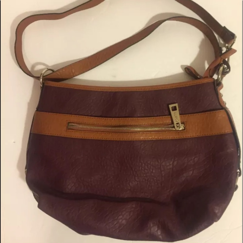 Rosetti Synthetic Grain Leather Zip/ Snap Closure